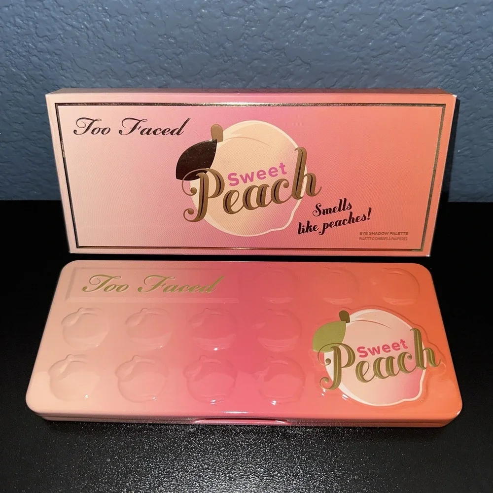 Too Faced SWEET PEACH Eyeshadow‎ Palette 18 Shades Discontinued Rare New In Box